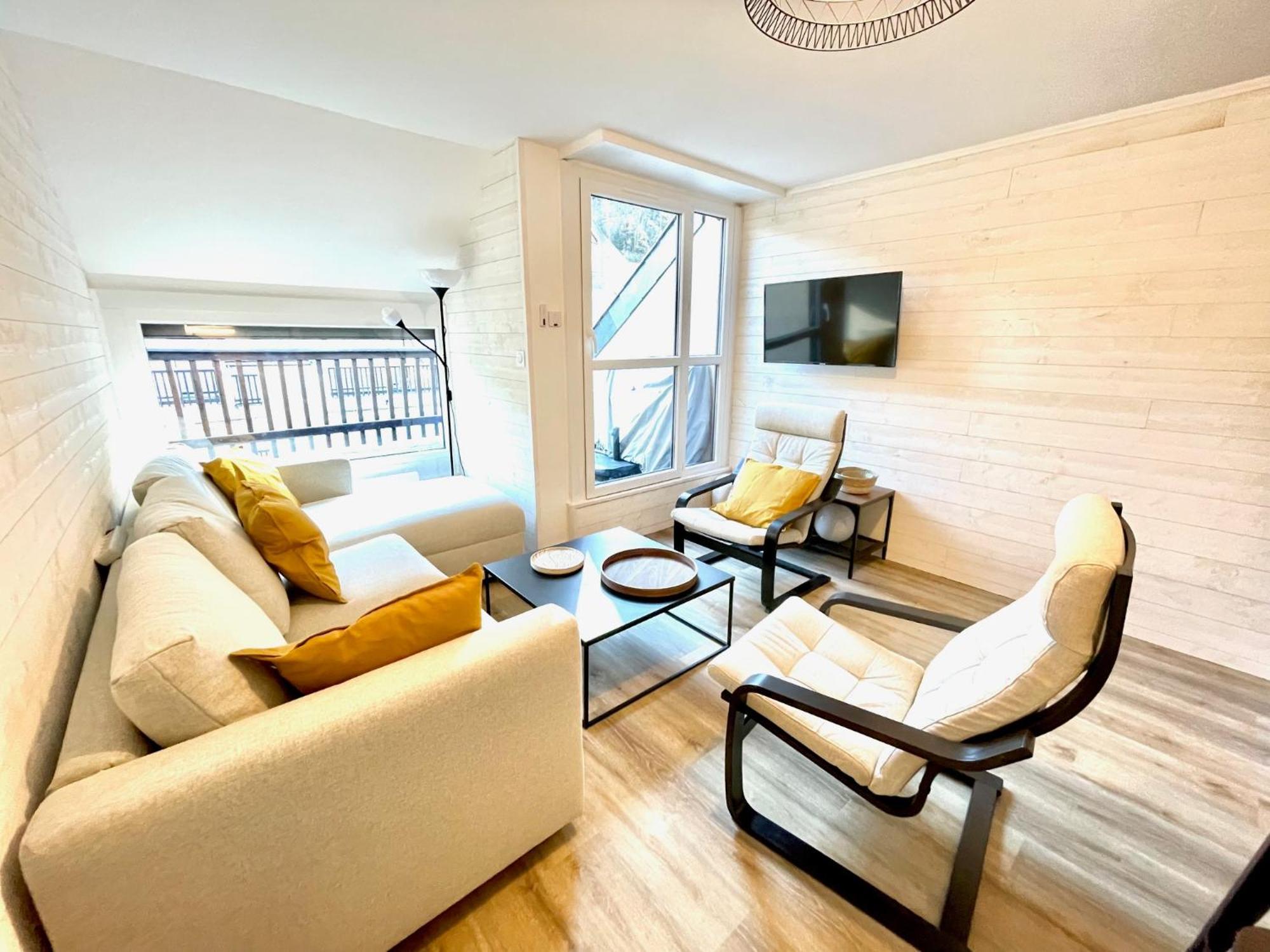 Centre Village 3 Avec Terrasse Jusqu'a 6 Personnes *
